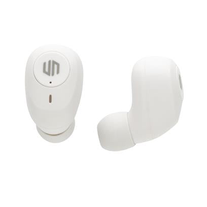 Auriculares Inalámbricos Ecológicos de Plástico Reciclado para Personalizar con Certificación RCS con Micrófono Integrado ENC sin PVC Urban Vitamin Palm Spring