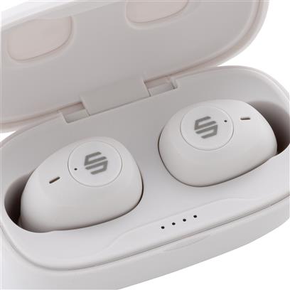 Auriculares Inalámbricos Ecológicos de Plástico Reciclado para Personalizar con Certificación RCS con Micrófono Integrado ENC sin PVC Urban Vitamin Palm Spring