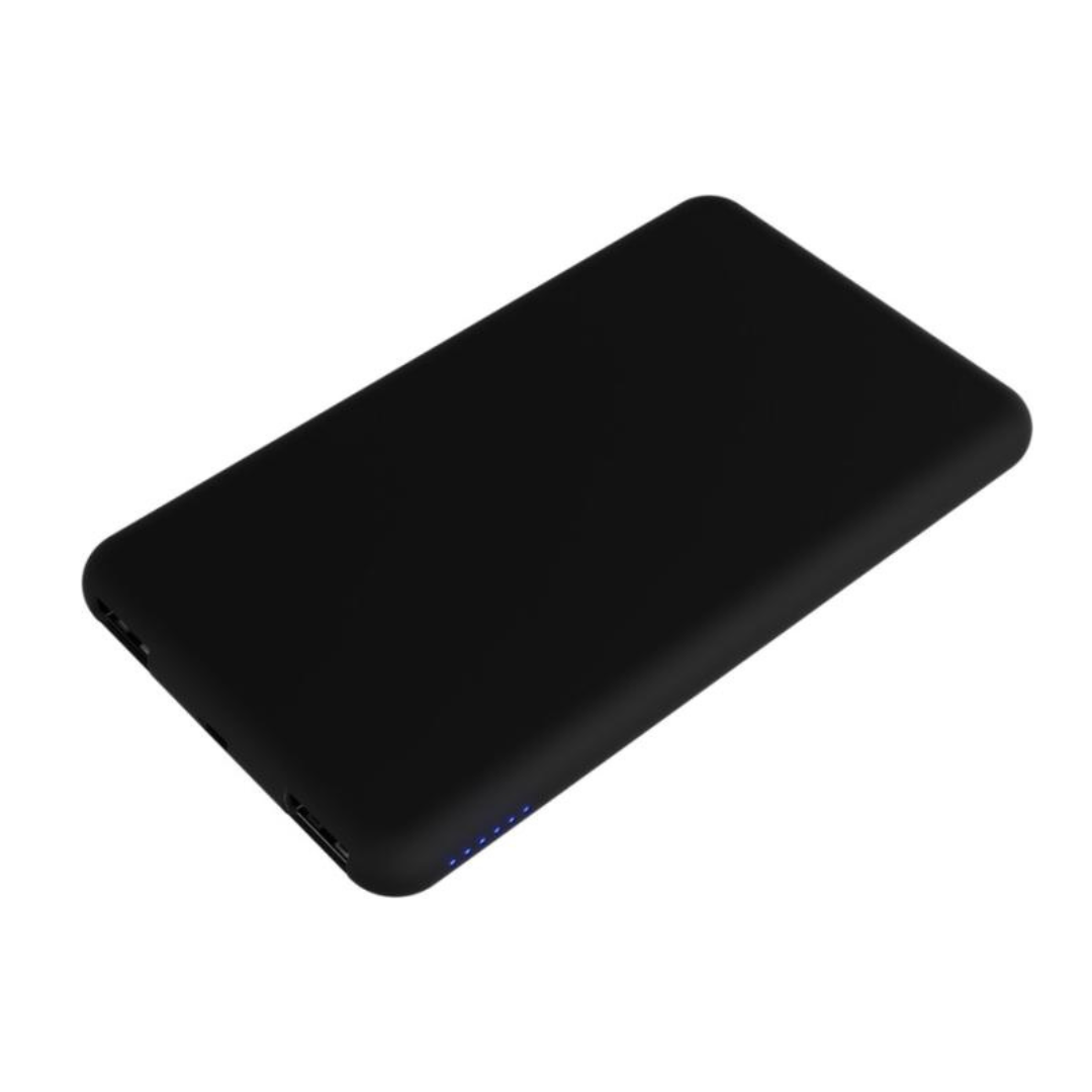 Batería Externa Sostenible de Carga Solar para Personalización Con Logo Retroiluminado SCX.design P29 light-up 5000 mAh
