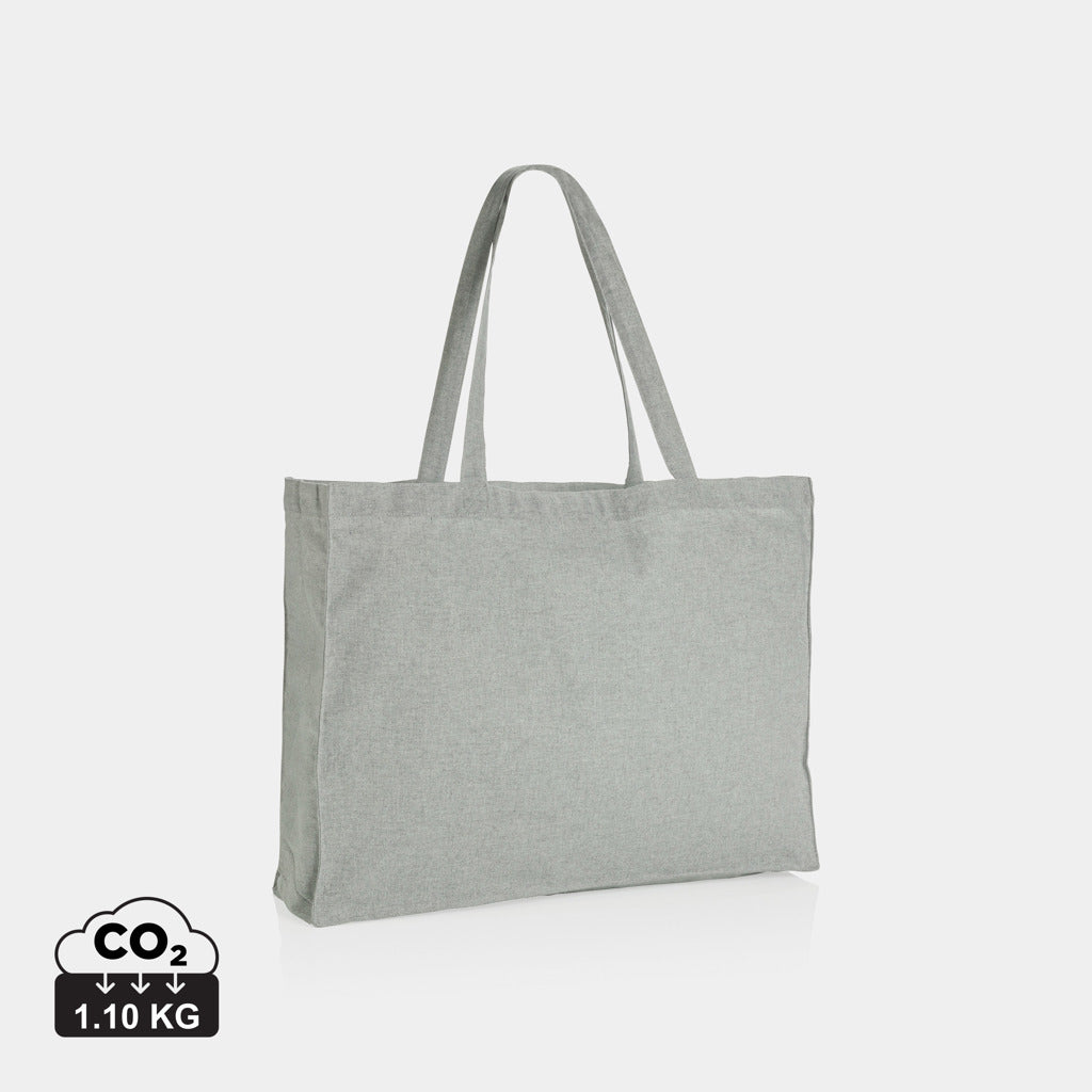 Bolsa Ecológica de rPET y Algodón Reciclado 145 gr/m2 para Personalizar con trazador AWARE ™ Especial Comercios