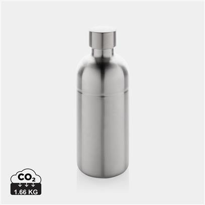 Botella Carbonatada Reacondicionada Sostenible de Acero Inoxidable Reciclado con Certificado RCS para Personalizar - 800ml
