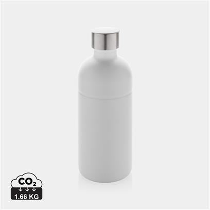 Botella Carbonatada Reacondicionada Sostenible de Acero Inoxidable Reciclado con Certificado RCS para Personalizar - 800ml