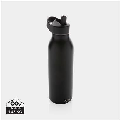 Botella Ecológica de Acero Inoxidable Reciclado con Certificado RCS para Personalizar Avira Ara -500ml