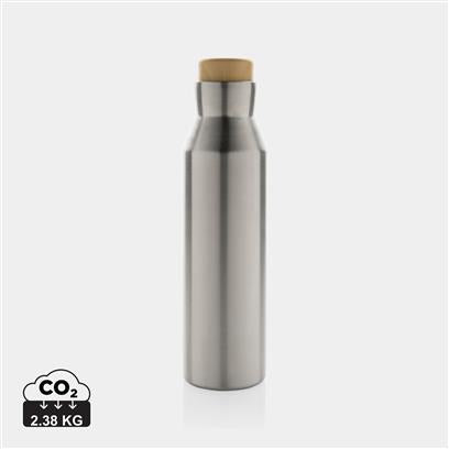 Botella Térmica Ecológica de Acero Inoxidable Reciclado con Certificado RCS al Vacío en Amplia Gama de Colores para Personalizar Gaia - 600 ml