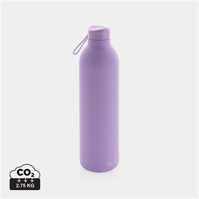 Botella Térmica Ecológica de Acero Inoxidable Reciclado de Doble Pared para Personalizar con Certificado RCS- Avior 1000ml