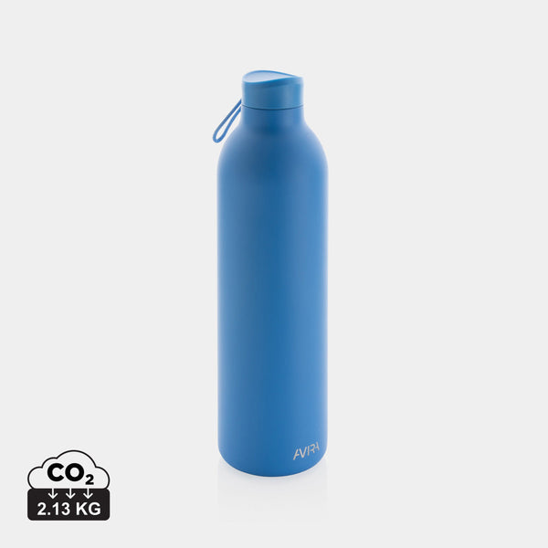 Botella Térmica Ecológica de Acero Inoxidable Reciclado de Doble Pared para Personalizar con Certificado RCS Avior 1L