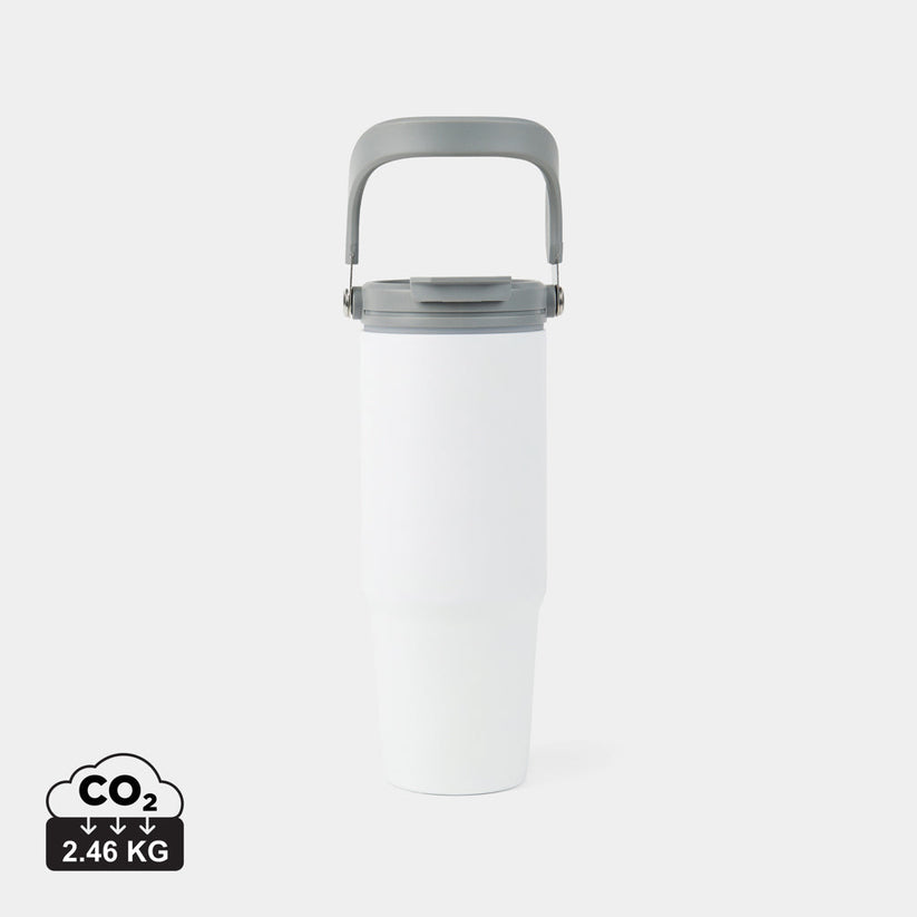 Reciclado de Doble Pared con Certificado RCS para Personalizar con Asa de Transporte Eos Trek SS - 880ml