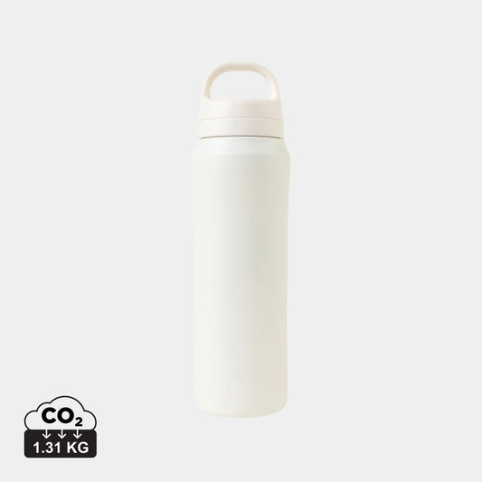 Botella Ecológica de Acero Inoxidable Reciclado RCS con Aislamiento Térmico y Resistencia al Sudor Para Personalizar Aviana™ Rowan -470ml