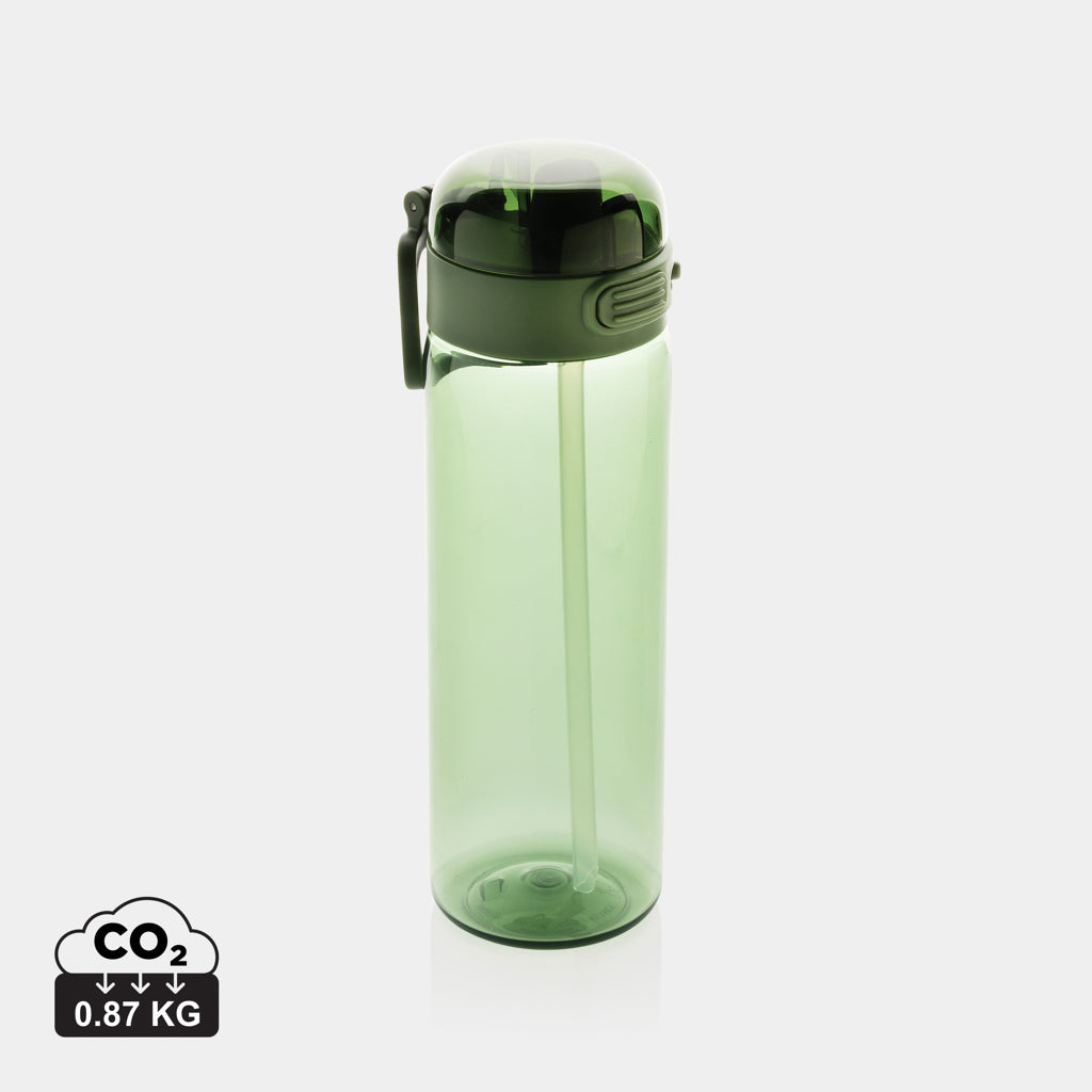 Botella Deportiva Reutilizable SipnLock Regalos Corporativos Sostenibles Color verde
