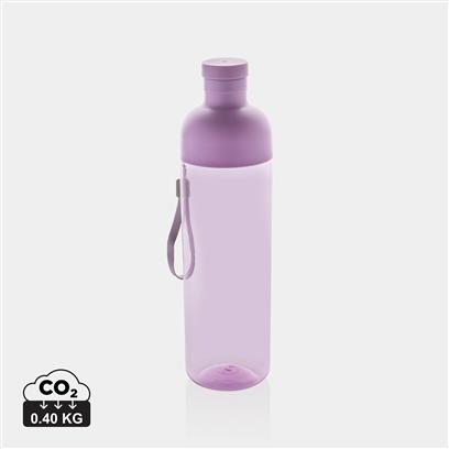 Botella de Agua Ecológica de PET Reciclado Impact con Certificado RCS en Amplia Gama de Colores para Personalizar  - 600ml