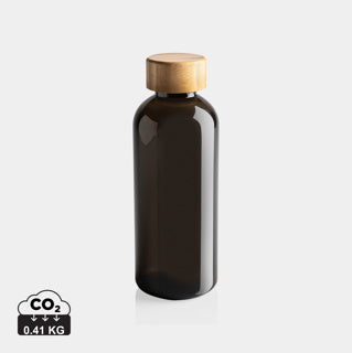 Botella de Agua Ecológica de PET Reciclado y Tapa de Bambú con Certificado RCS y FSC® para Personalizar  - 660ml