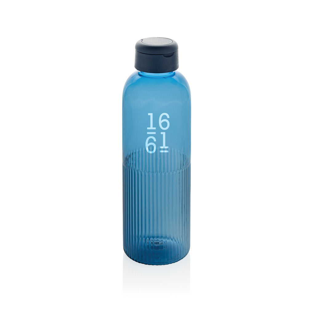Botella de Agua Sostenible de PET Reciclado con Certificado RCS para Personalizar Ripple - 750ml