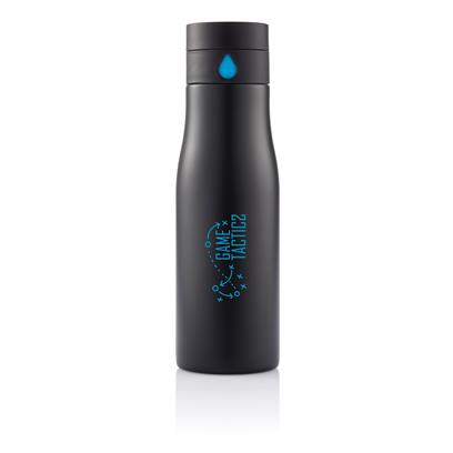 Botella de Seguimiento de Hidratación Inteligente Sostenible de Acero Inoxidable para Personalizar Aqua - 650ml