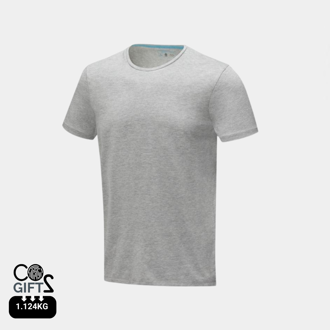 Camiseta Ecológica 95% Algodón Orgánico 200 gr/m2 con Certificado GOTS y OEKO-TEX®  Personalizable Cuello Redondo para Hombre  "Balfour"