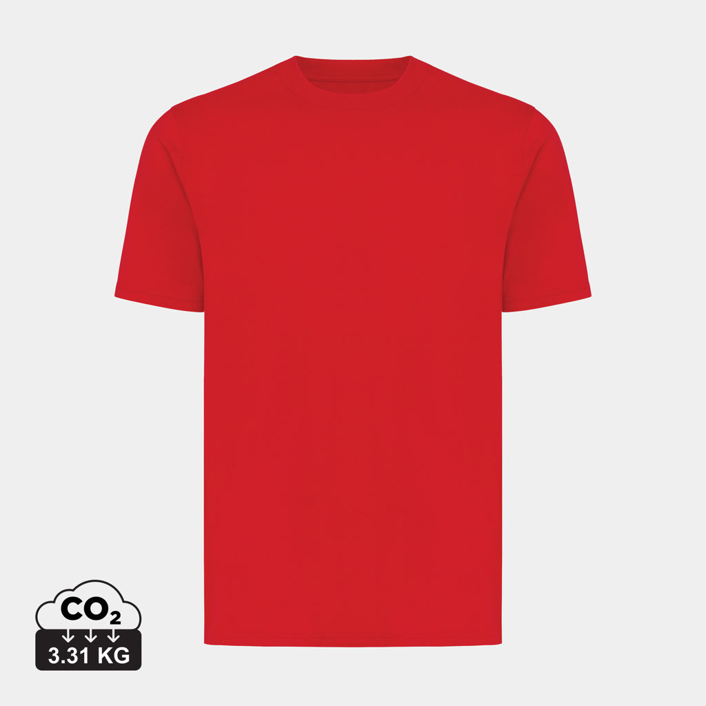Camiseta Unisex Corte Medio Ecológica de Algodón Reciclado y Orgánico 160 G/M² con Trazador Físico AWARE™ y Certificado OEKO-TEX® y Colaboración a ONG Iqoniq Sierra