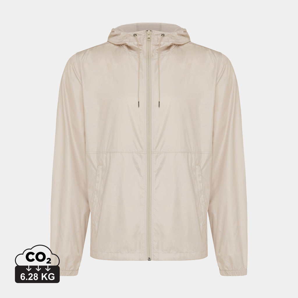 Chaqueta Ligera Repelente al Agua Unisex Ecológica de Poliéster Reciclado con Trazador AWARE™, Tecnología Blockchain, Certificado  OEKO-TEX® y Contribución a ONG para Personalizar Iqoniq Logan- 70 g/m²