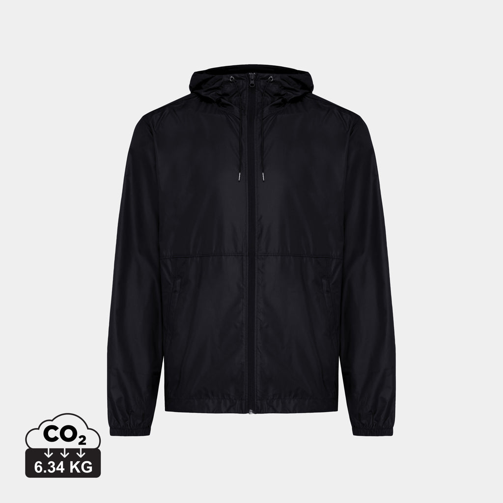 Chaqueta Ligera Repelente al Agua Unisex Ecológica de Poliéster Reciclado con Trazador AWARE™, Tecnología Blockchain, Certificado  OEKO-TEX® y Contribución a ONG para Personalizar Iqoniq Logan- 70 g/m²