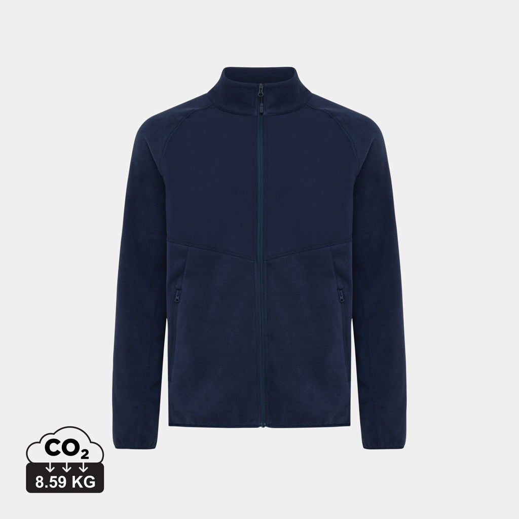 Chaqueta Unisex Micropolar Ecológica de Poliéster Reciclado En Varios Colores con Trazador AWARE™ para Personalizar Iqoniq Talung- 240 g/m²