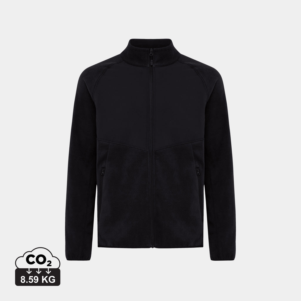 Chaqueta Unisex Micropolar Ecológica de Poliéster Reciclado En Varios Colores con Trazador AWARE™ para Personalizar Iqoniq Talung- 240 g/m²