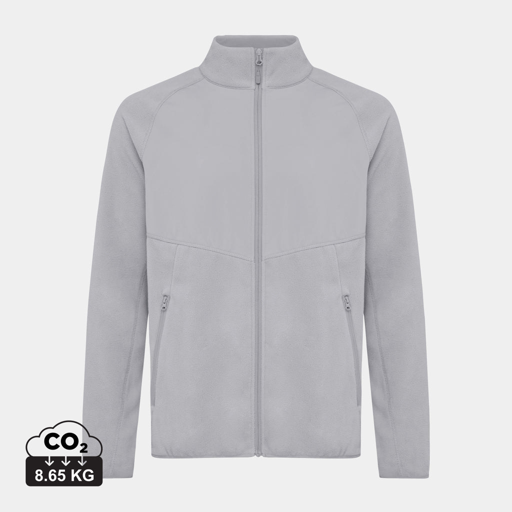 Chaqueta Unisex Micropolar Ecológica de Poliéster Reciclado En Varios Colores con Trazador AWARE™ para Personalizar Iqoniq Talung- 240 g/m²