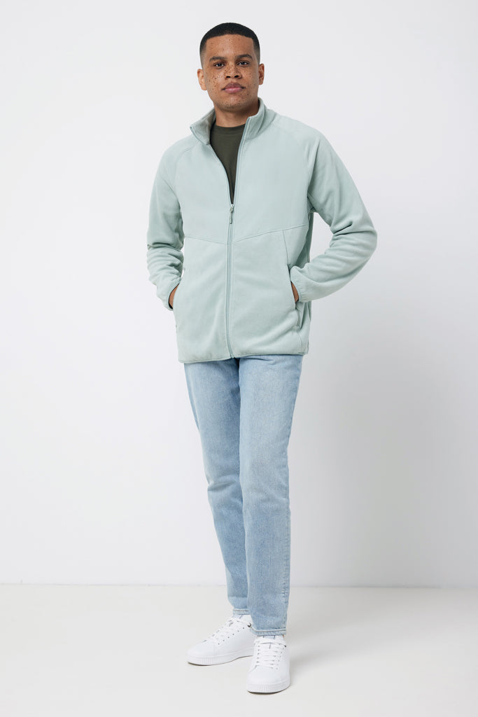 Chaqueta Unisex Micropolar Ecológica de Poliéster Reciclado En Varios Colores con Trazador AWARE™ para Personalizar Iqoniq Talung- 240 g/m²