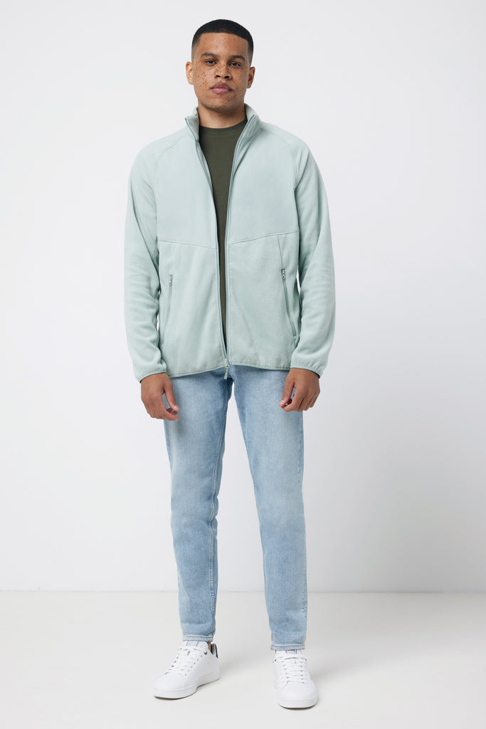 Chaqueta Unisex Micropolar Ecológica de Poliéster Reciclado En Varios Colores con Trazador AWARE™ para Personalizar Iqoniq Talung- 240 g/m²