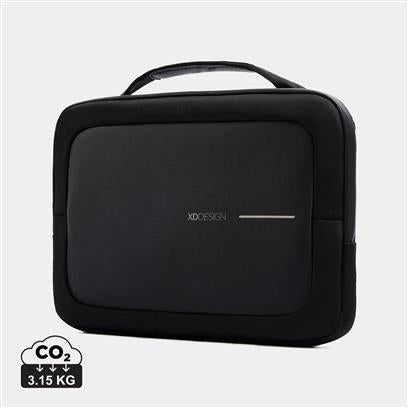 Maletín Sostenible de RPET con Trazador AWARE™ con Correa Para Hombro e Interior Acolchado para Personalizar 16"
