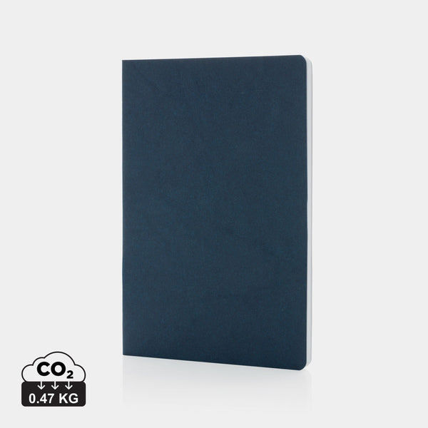 Cuaderno Sostenible de Tapa Blanda de Papel Kraft en Varios Colores para Personalizar Especial Formación Salton A5