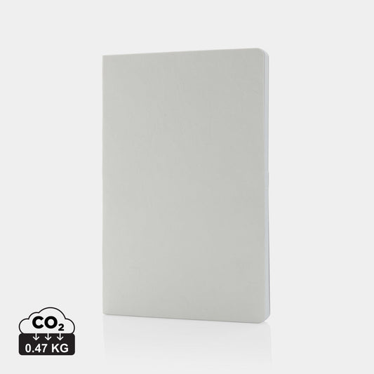 Cuaderno Sostenible de Tapa Blanda de Papel Kraft en Varios Colores para Personalizar Especial Formación Salton A5