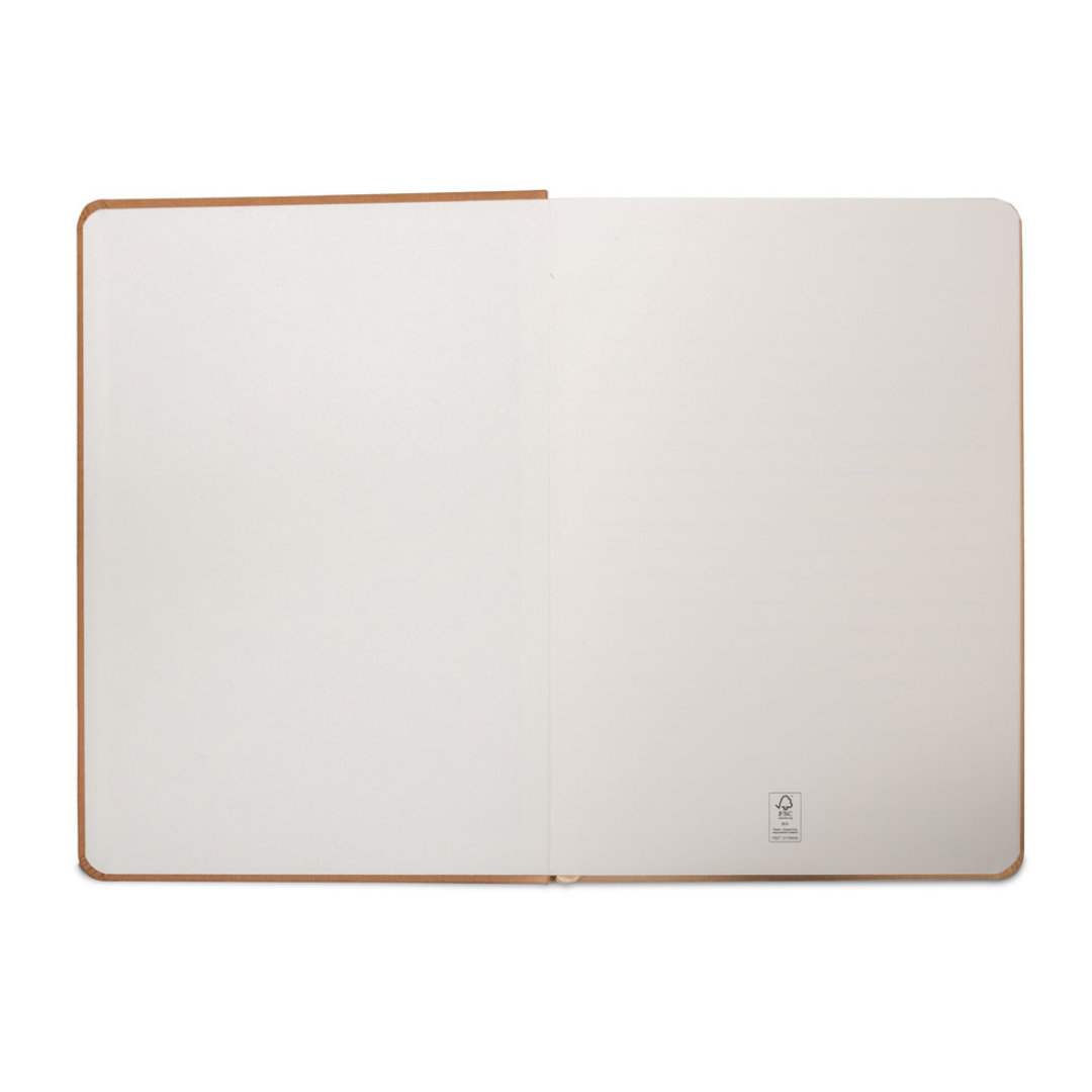 Páginas interiores de libreta ecológica A5 con papel FSC