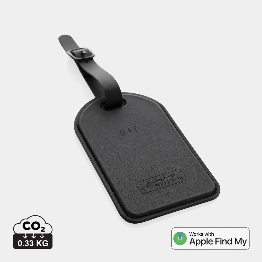 Etiqueta Identificador de Viaje Sostenible de Poliéster Reciclado con Tecnología de Localización "FindMy" para Personalizar Globetrack