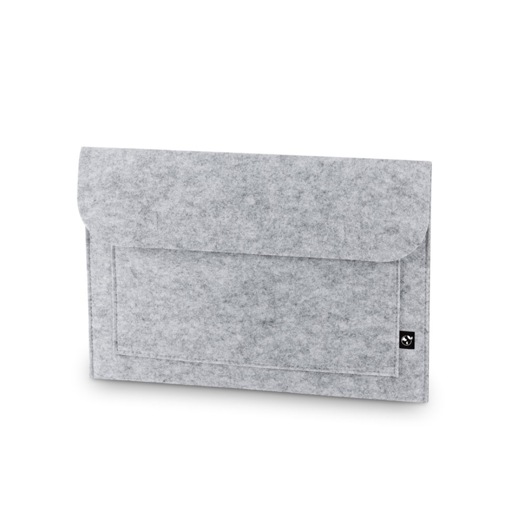 Funda Sostenible de Ordenador Portátil 14" de Fieltro rPET para Personalizar con Distintivo ECO Felpy Sleeve