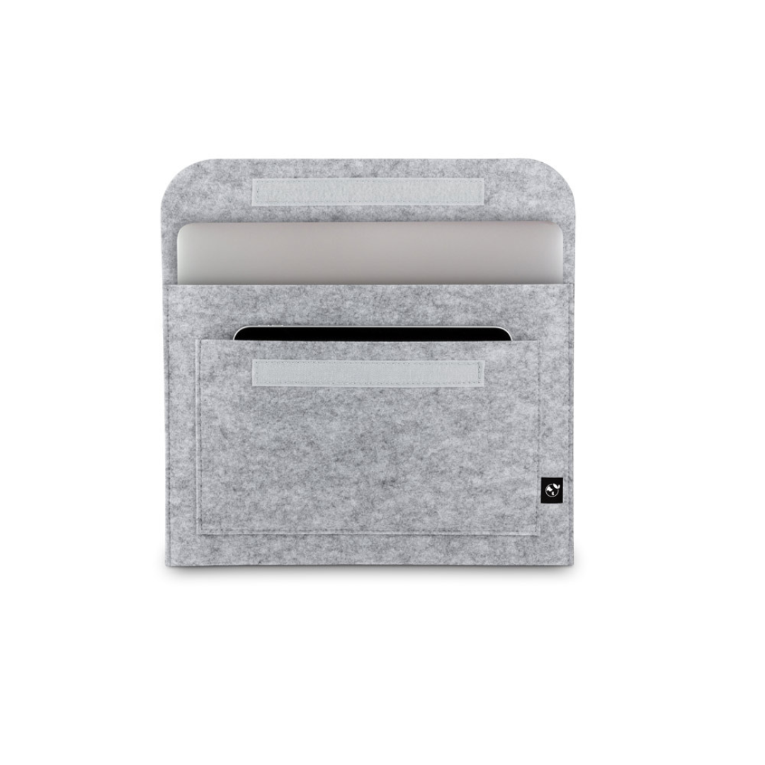 Funda Sostenible de Ordenador Portátil 14" de Fieltro rPET para Personalizar con Distintivo ECO Felpy Sleeve