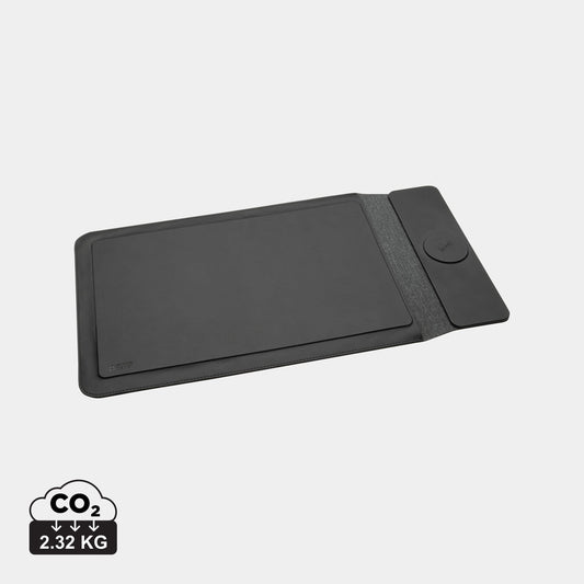 Funda para Portátil de 14" - 15,6 " Sostenible de Poliéster Reciclado Certificado RCS Carga Magnética 15W para Personalizar Especial Regalo Corporativo Swiss Peak