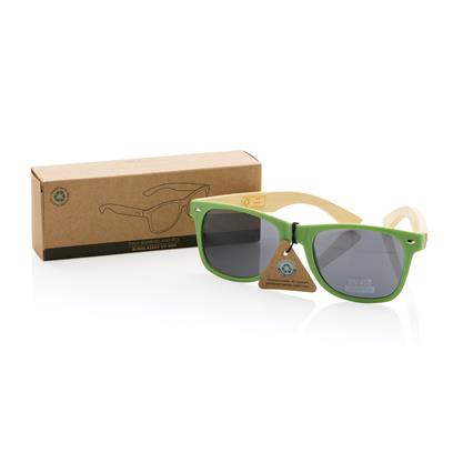 Gafas de Sol Ecológicas de Plástico Reciclado y Bambú con Certificado RCS y FSC®  para Personalizar Especial Eventos de Verano