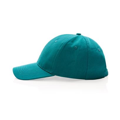 Gorra Ecológica Impact de Algodón Reciclado 280 gr/ m2 para Personalizar con Trazador AWARE™ 6 Paneles y Contribución a ONG