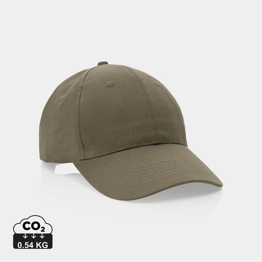 Gorra Ecológica Algodón Reciclado AWARE™ 6 Paneles 190 g/m²