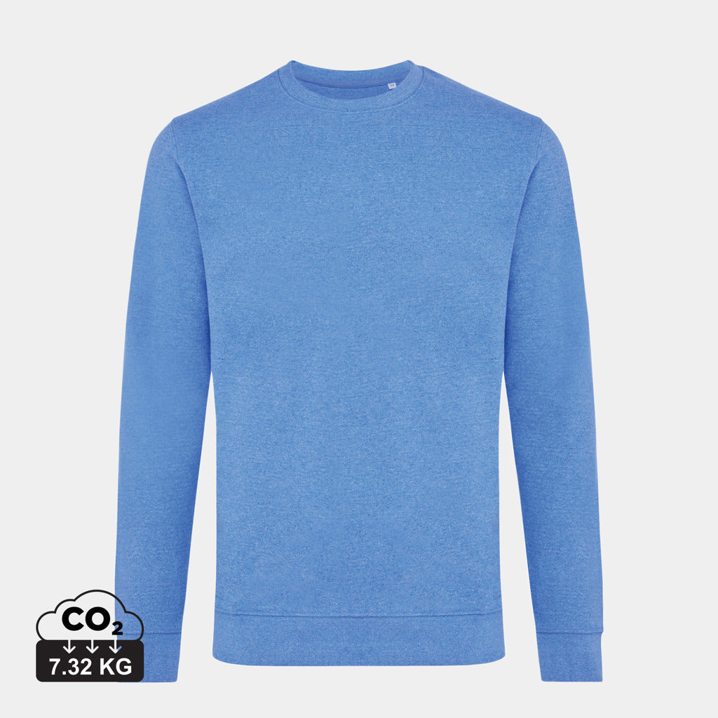 Jersey Ecológico de 50% Algodón Reciclado y 50% Algodón Orgánico sin Teñir para Personalizar con Trazador AWARE™ Iqonic Denali 340 G/M²