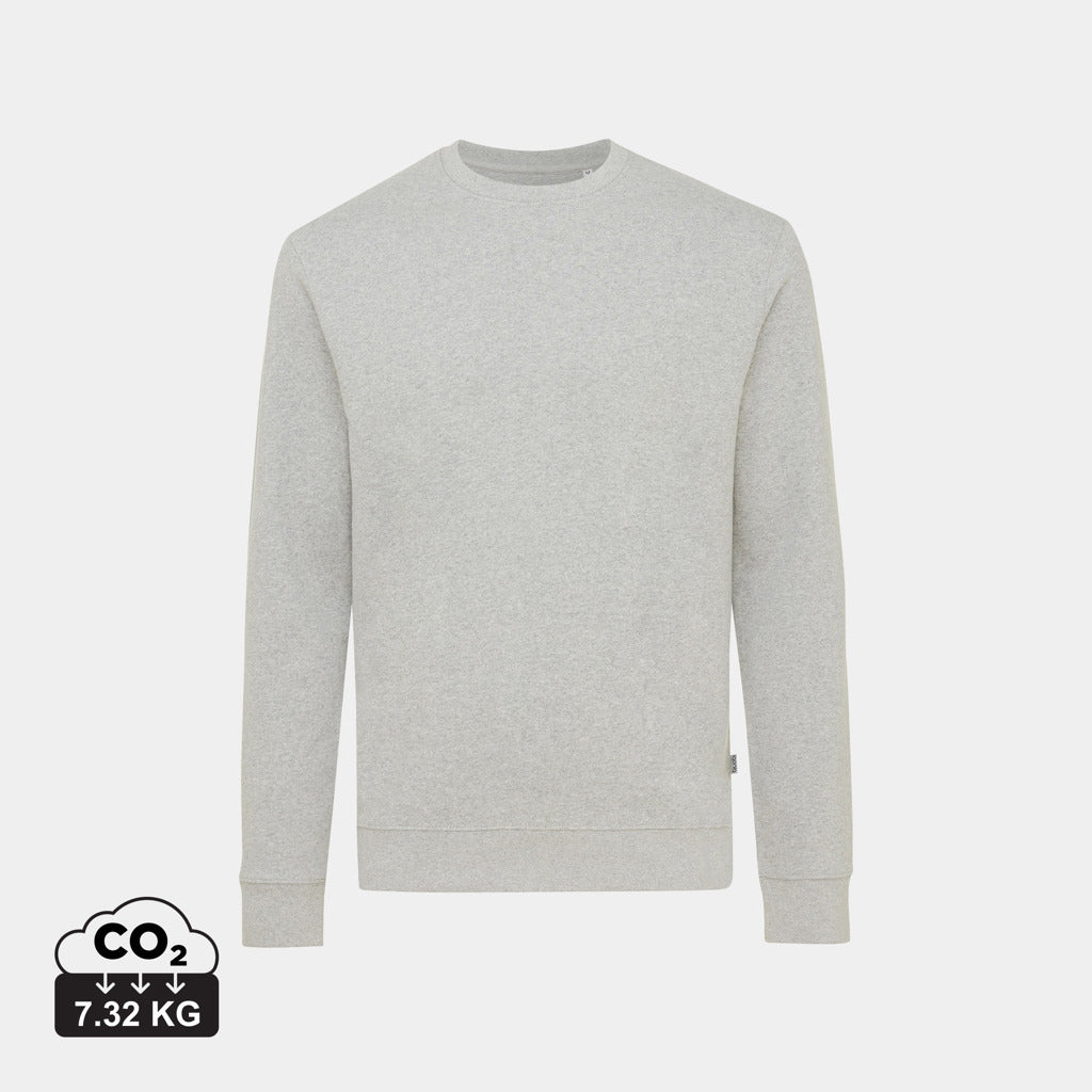 Jersey Ecológico de 50% Algodón Reciclado y 50% Algodón Orgánico sin Teñir para Personalizar con Trazador AWARE™ Iqonic Denali 340 G/M²