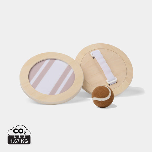 Set de Juego de Playa " Atrapame si puedes" Sostenible con Huella de Co2 Personalizable Especial Ocio