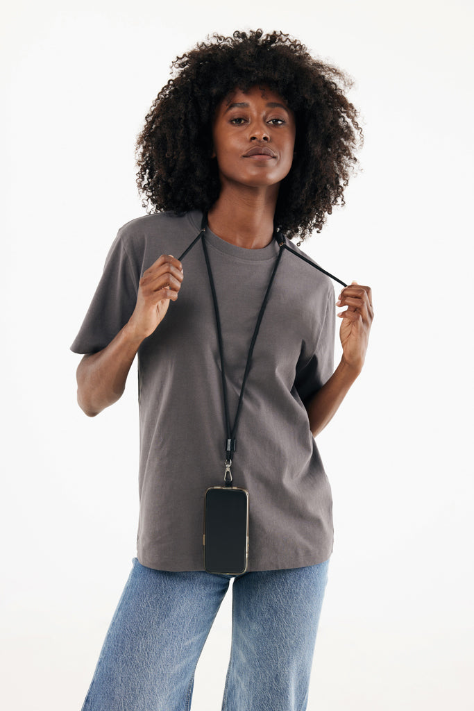 Lanyards para Sujetar el Teléfono de RPET con Certificación RCS Ajustable Especial Eventos CarryLoop
