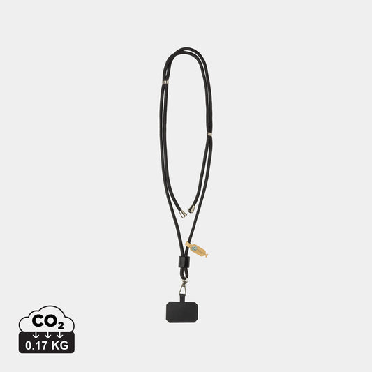 Lanyards para Sujetar el Teléfono de RPET con Certificación RCS Ajustable Especial Eventos CarryLoop