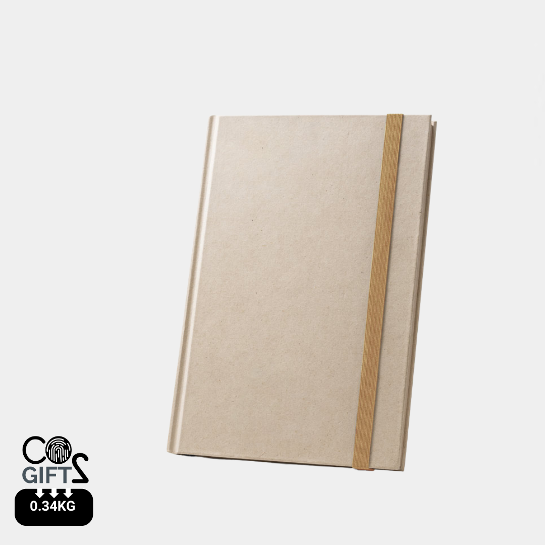 Libreta A5 ecológica de caña de azúcar – Regalo corporativo sostenible