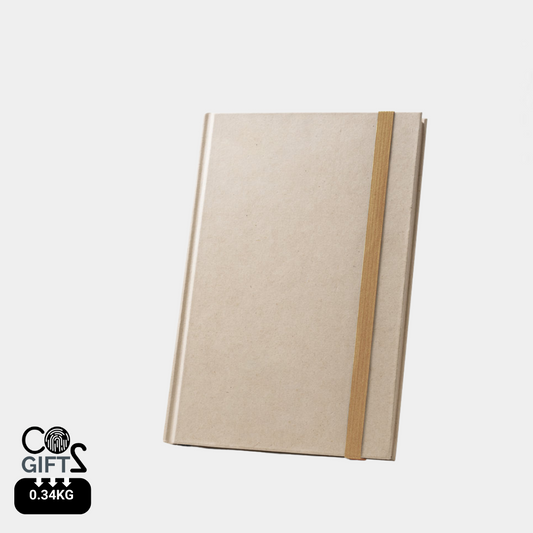 Libreta A5 ecológica de caña de azúcar – Regalo corporativo sostenible