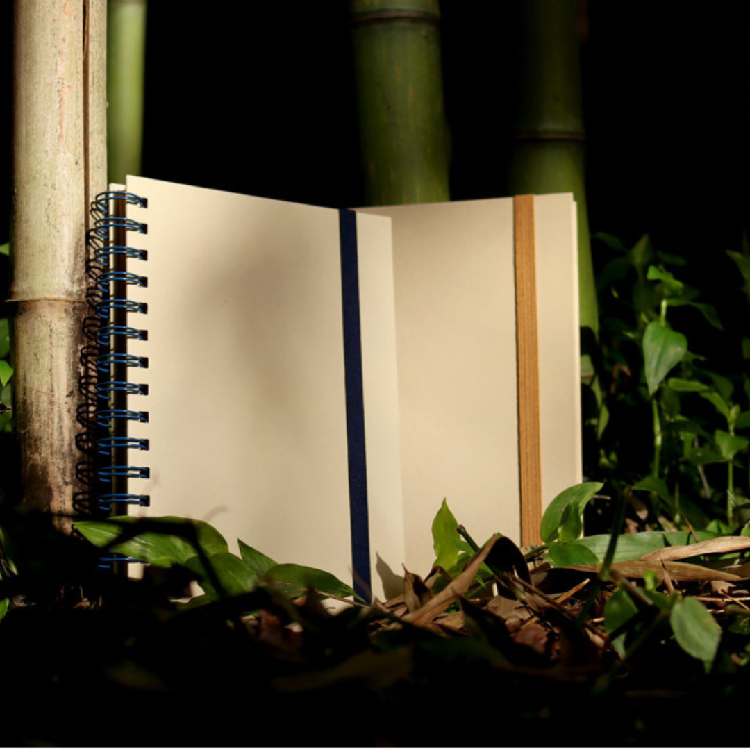 Libreta A5 ecológica de caña de azúcar – Regalo corporativo sostenible