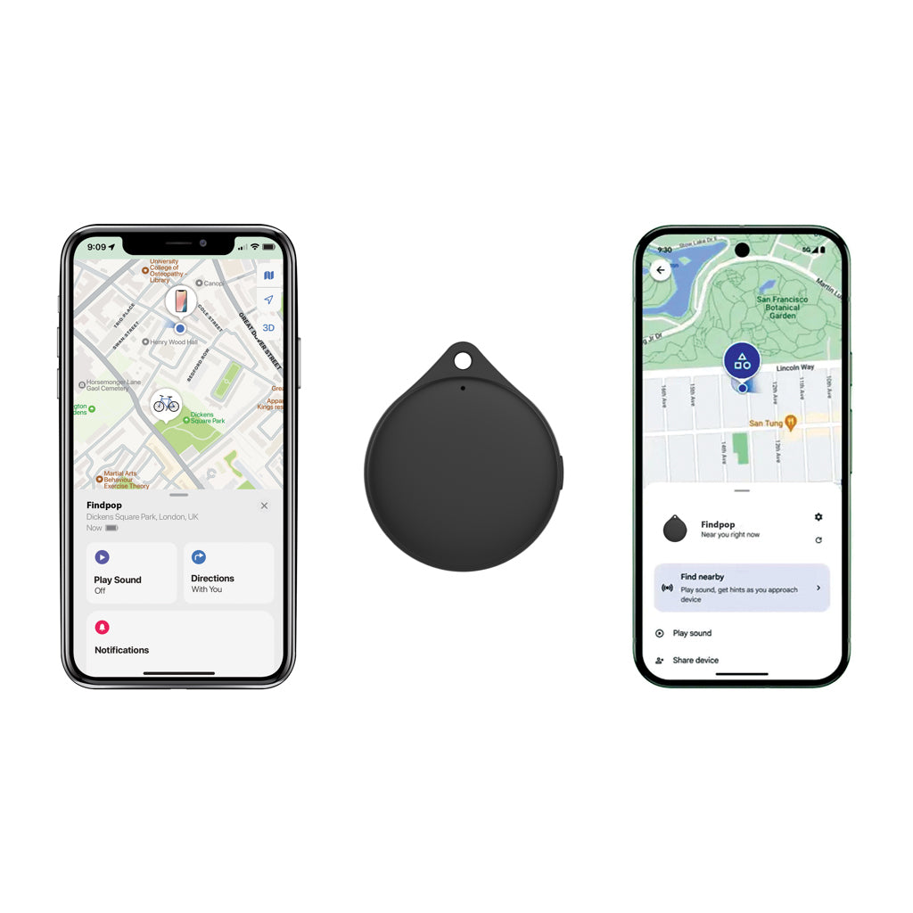 Localizador de Objetos Findpop Dual RCS – Gadget Tecnológico Sostenible para Regalos de Empresa