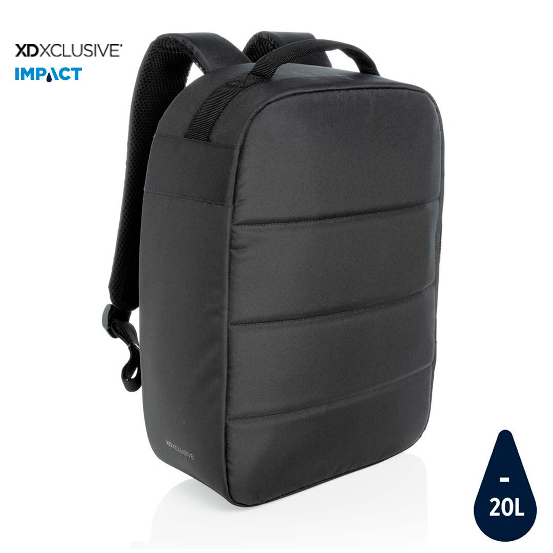 Mochila Antirrobo Ecologica de rPET Reciclado con Trazador Impact AWARE ™ RPET para Portatil de 15,6" y Bolsillos