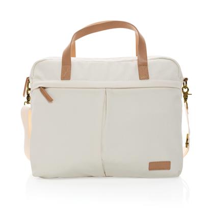Maletín Ecológico de Lona Reciclada para Personalizar para Portátil de 15.6" Impact AWARE ™ 16oz