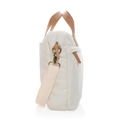 Maletín Ecológico de Lona Reciclada para Personalizar para Portátil de 15.6" Impact AWARE ™ 16oz