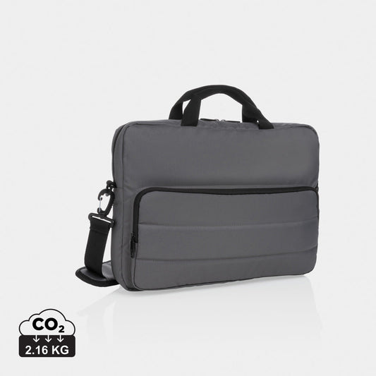 Maletín Ecológico de rPET Reciclado Personalizable con Bolsillos y Cinta Trolley Impact AWARE ™ Ordenador PC 15,6"
